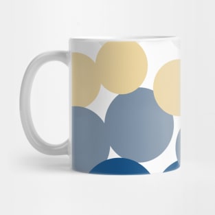 Blue and Yellow Dots Mug